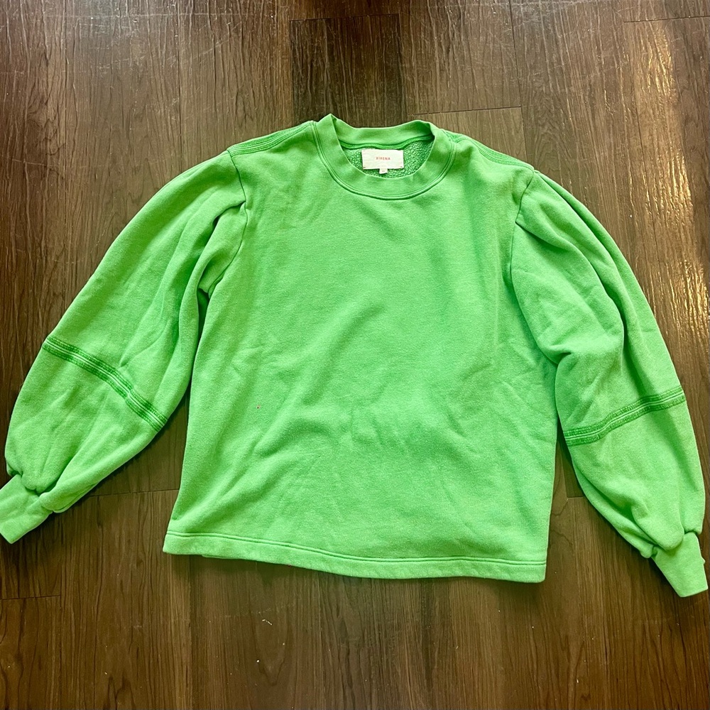 XiRENA Green Crew Neck Sweater
